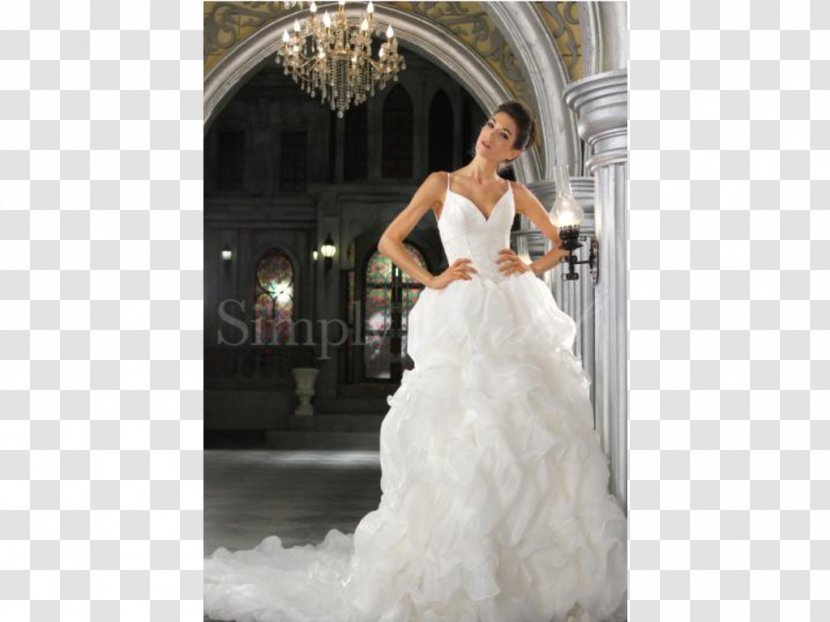 Wedding Dress Shoulder Cocktail Gown - Bridal Accessory Transparent PNG
