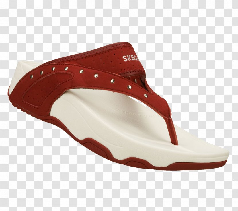 Shoe Product Design Sandal Slide - Footwear - Red Skechers Shoes For Women Transparent PNG