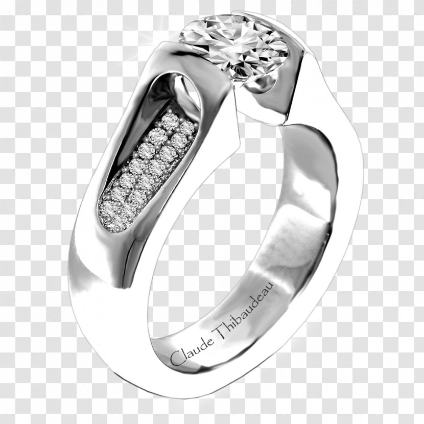 Wedding Ring Silver Body Jewellery Transparent PNG