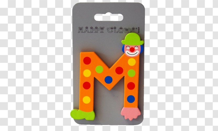 Toy Letter Clown Transparent PNG