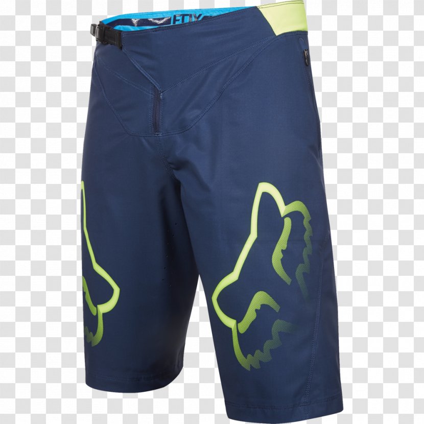 Fox Racing Bicycle Shorts & Briefs Clothing Blue Transparent PNG