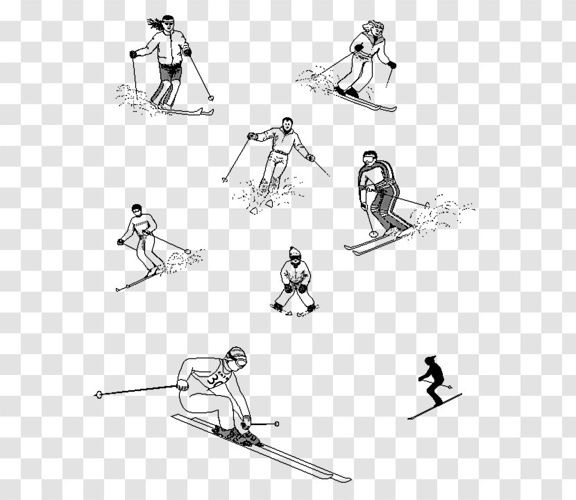 Cross-country Skiing Freeskiing Clip Art - Joint - Ski Transparent PNG