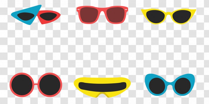 Sunglasses Goggles Design Image - Eye Glasses Transparent PNG