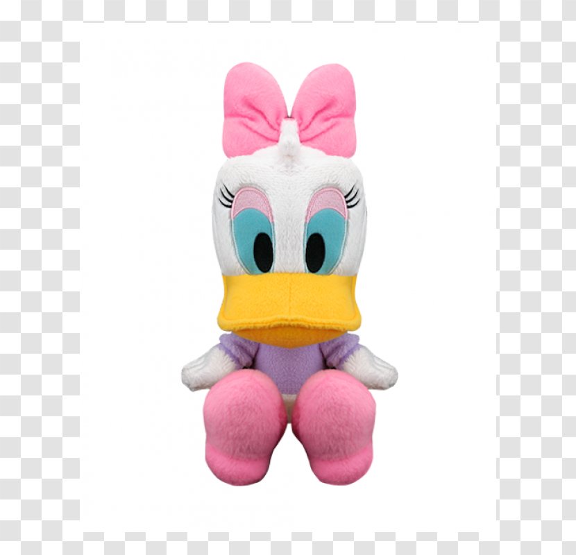 Plush Daisy Duck Pluto Minnie Mouse Donald - Heart Transparent PNG