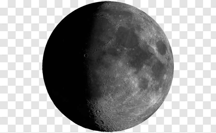 Google Lunar X Prize Phase Supermoon New Moon - Monochrome Transparent PNG