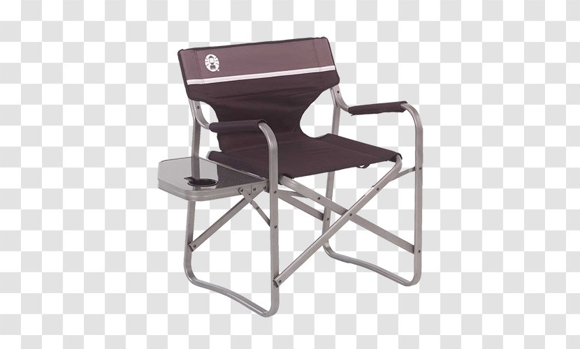 Coleman Company Table Folding Chair Camping Transparent PNG