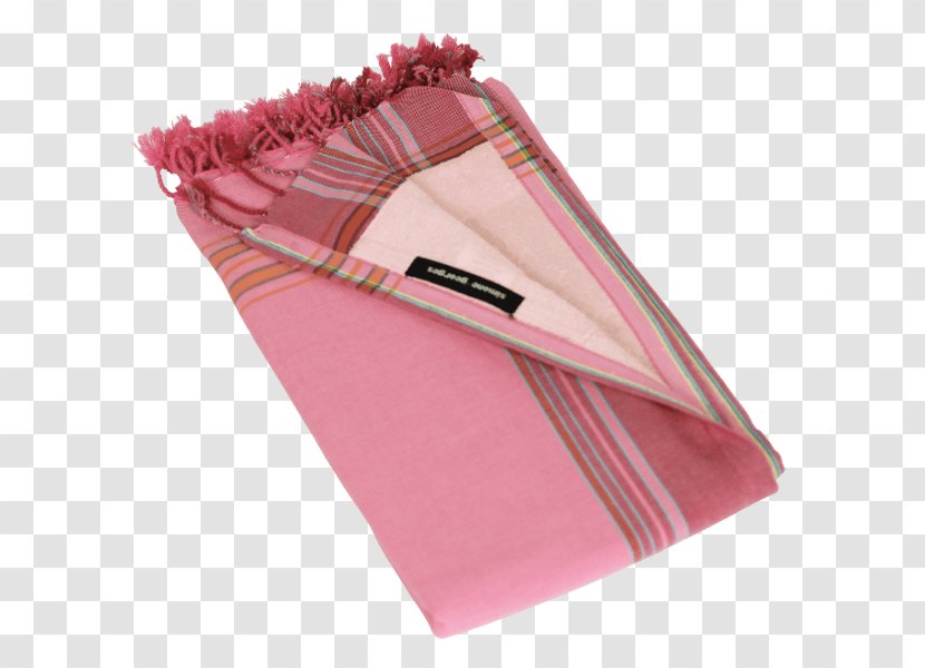 Towel Pareo Kikoi Pink Cloth Napkins - Magenta - Beach Transparent PNG