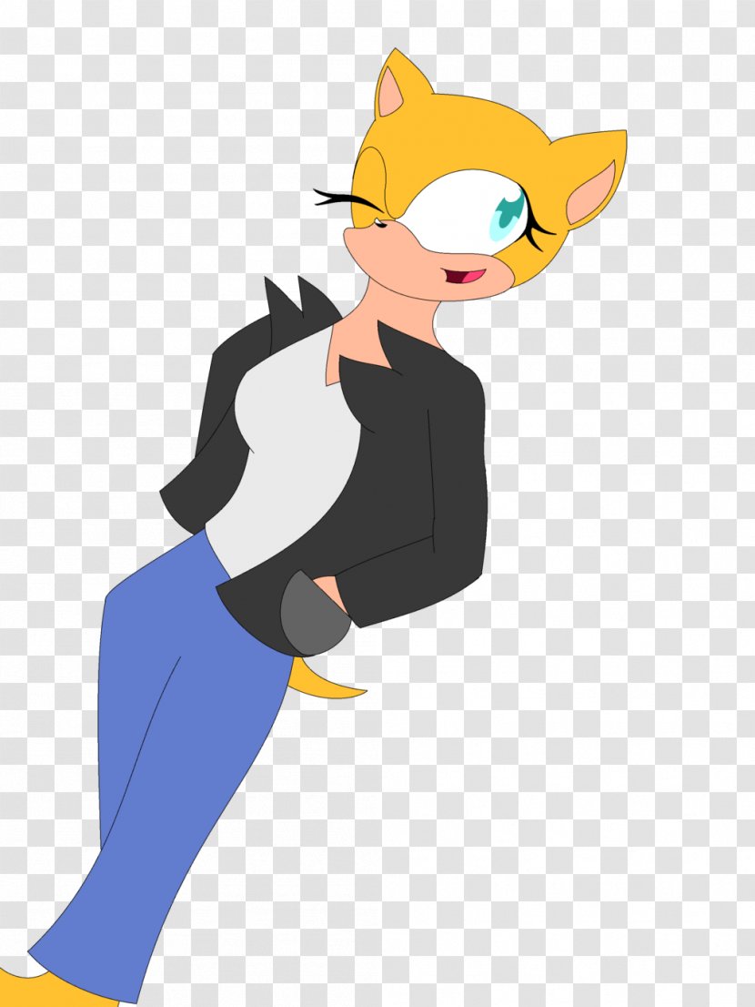 Cat Sonic The Hedgehog Female Illustration - Small To Medium Sized Cats Transparent PNG