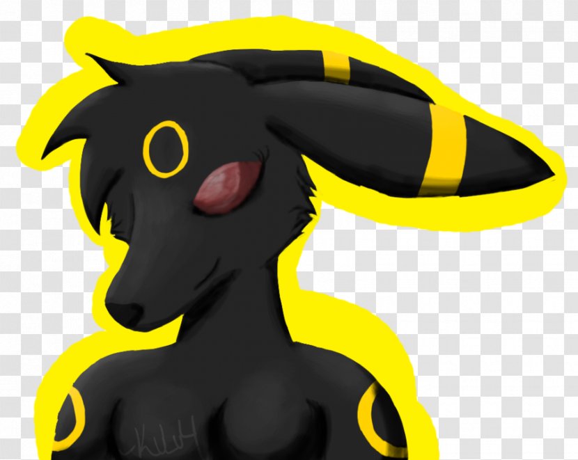 Umbreon Illustration Horse Art Image - Cartoon - Blue Human Transparent PNG