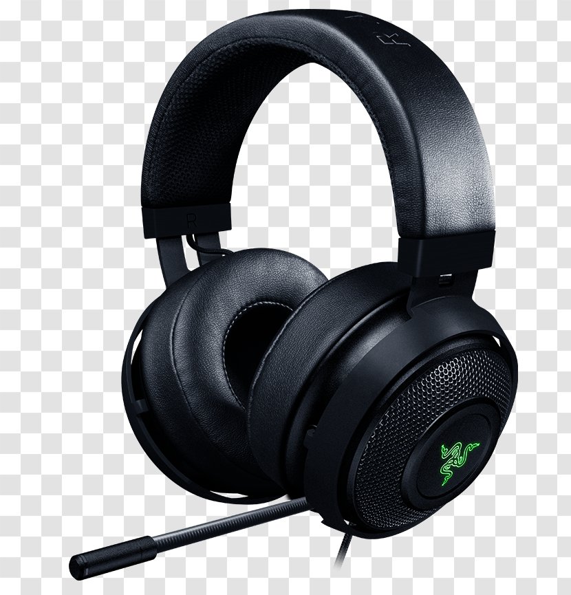 Razer Kraken 7.1 V2 Headphones Chroma Surround Sound - Electronic Device Transparent PNG