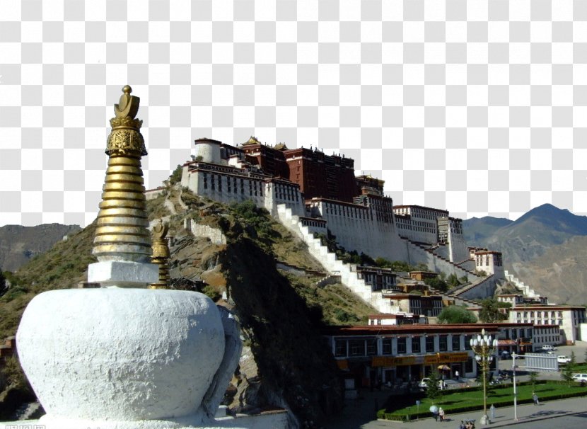 Ganden Monastery Norbulingka Potala Palace Sakya Tashi Lhunpo - Building - Famous Resorts Transparent PNG