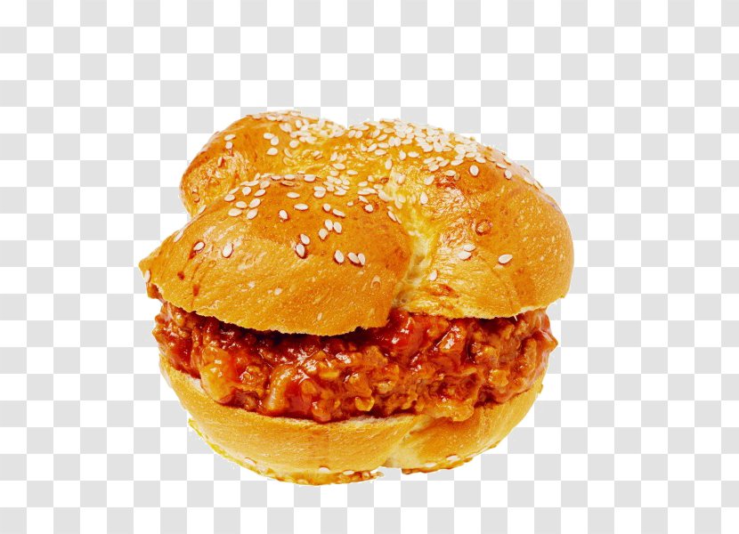 Hamburger Sloppy Joe Fast Food Cheeseburger Buffalo Burger - Finger - Chicken Transparent PNG