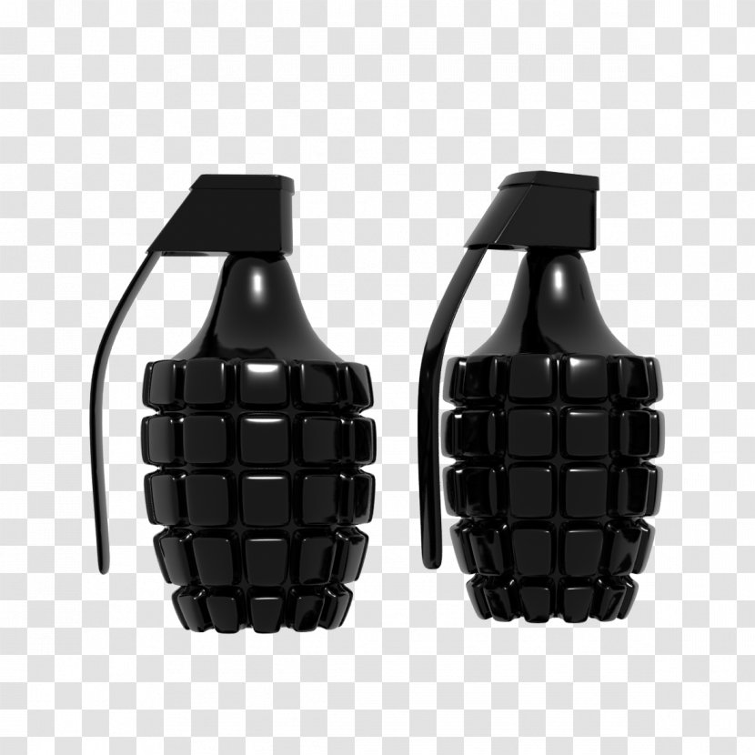 Icon - 3d Computer Graphics - Grenade Model Transparent PNG