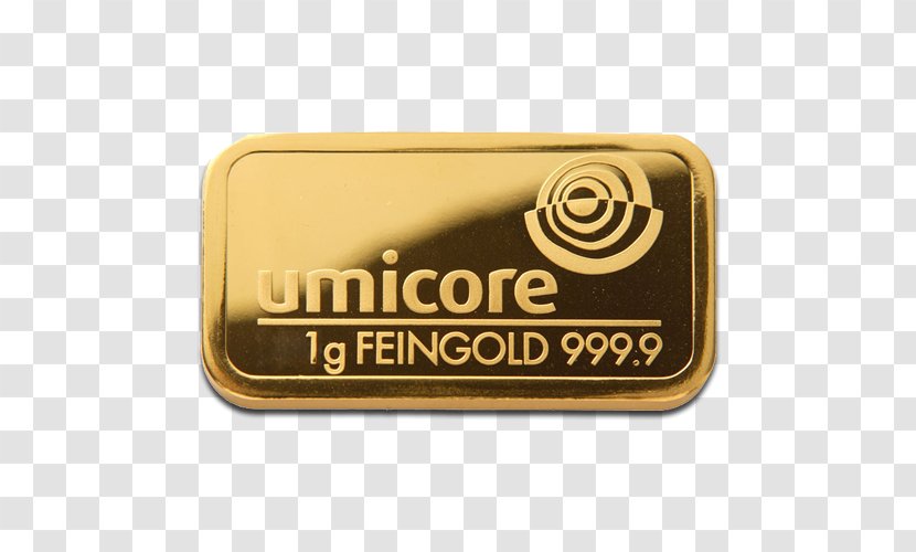 Gold Bar Carat Gram Umicore - To Go Transparent PNG