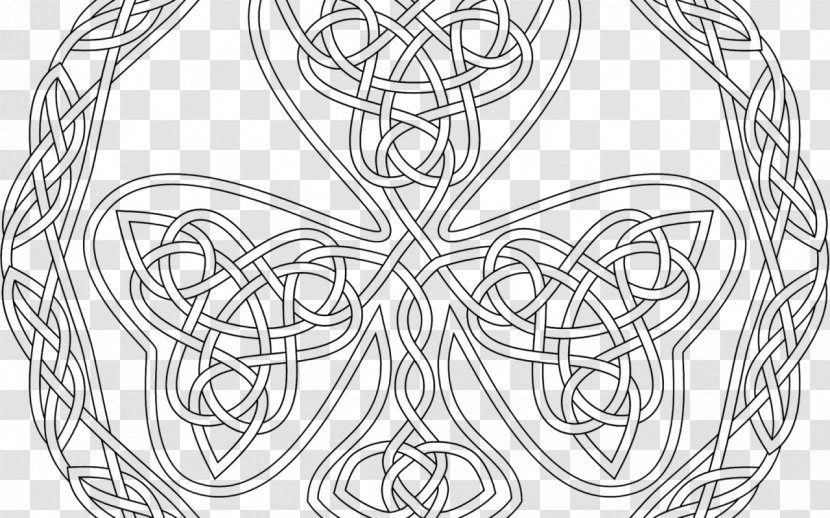 Celtic Knot Coloring Book Art Celts - Drawing - Design Transparent PNG