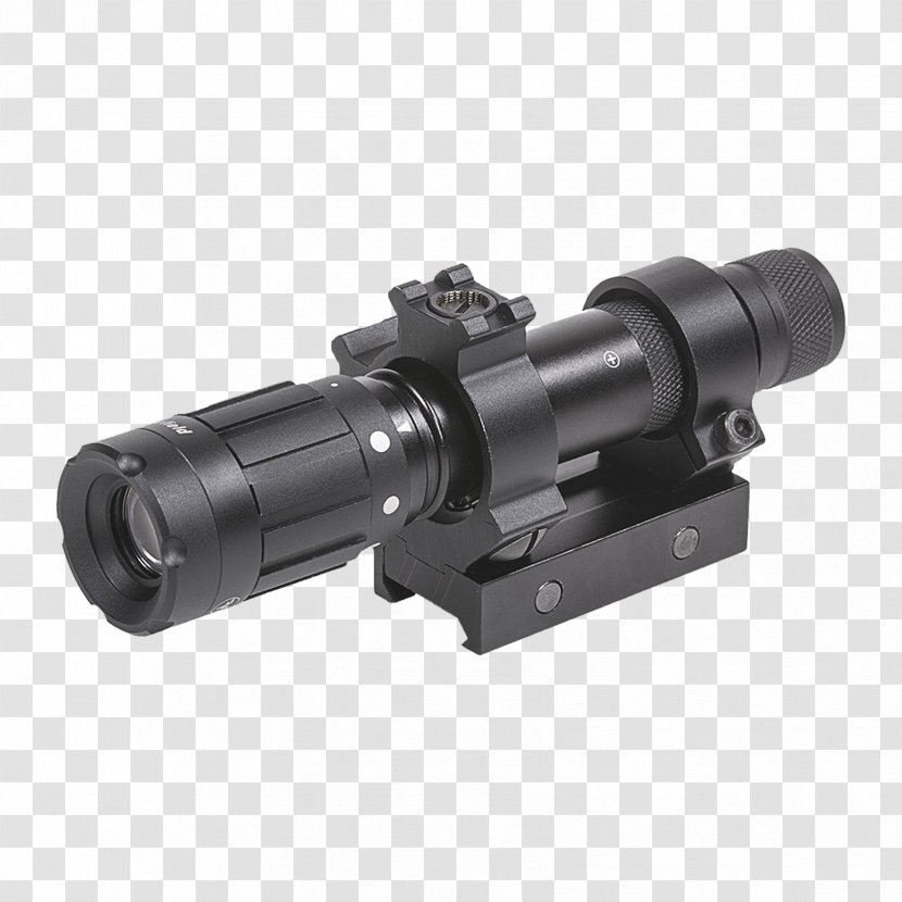 Laser Designator Reticle Optics Green - Gun Transparent PNG