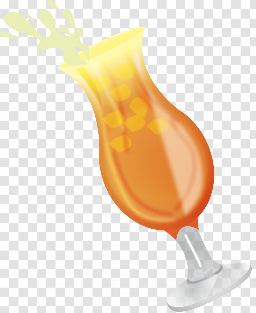 Orange Juice - Vector Transparent PNG