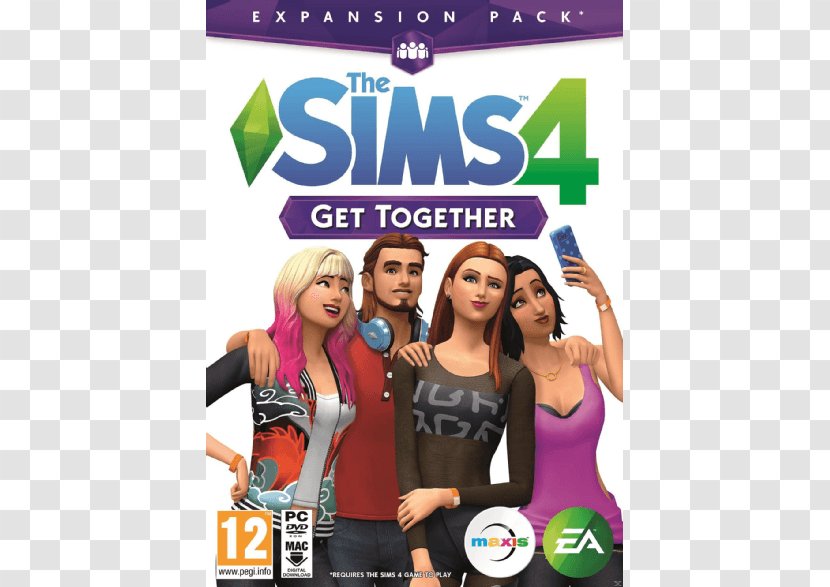 The Sims 4: Get Together To Work 2 PlayStation - Expansion Pack - Electronic Arts Transparent PNG