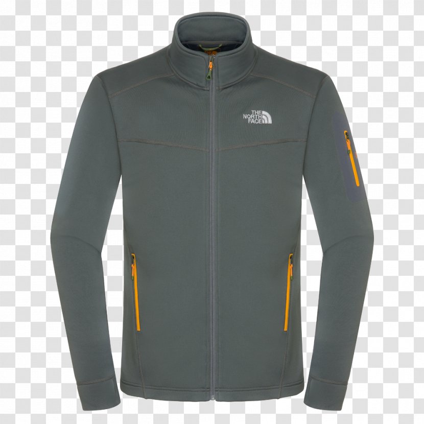 Jacket Polar Fleece Outerwear Sweater Sleeve - Jersey Transparent PNG