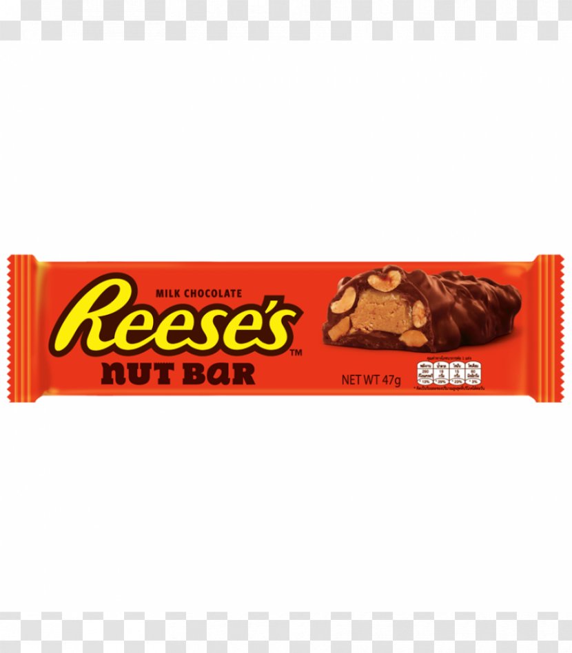 Reese's Peanut Butter Cups NutRageous Pieces Chocolate Bar - Energy - Cotton Candy Cart Transparent PNG