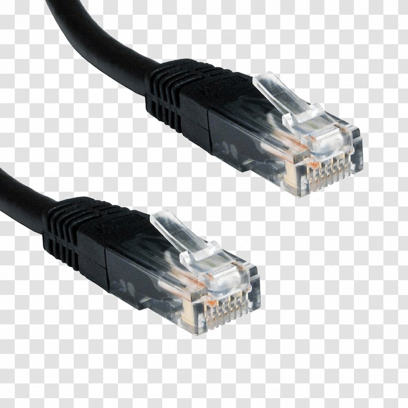 Category 6 Cable Twisted Pair 5 Network Cables 8P8C - Electronics Accessory - Ethernet Transparent PNG