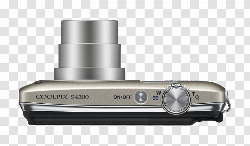 Point-and-shoot Camera Nikon Megapixel Flashes - Li Transparent PNG