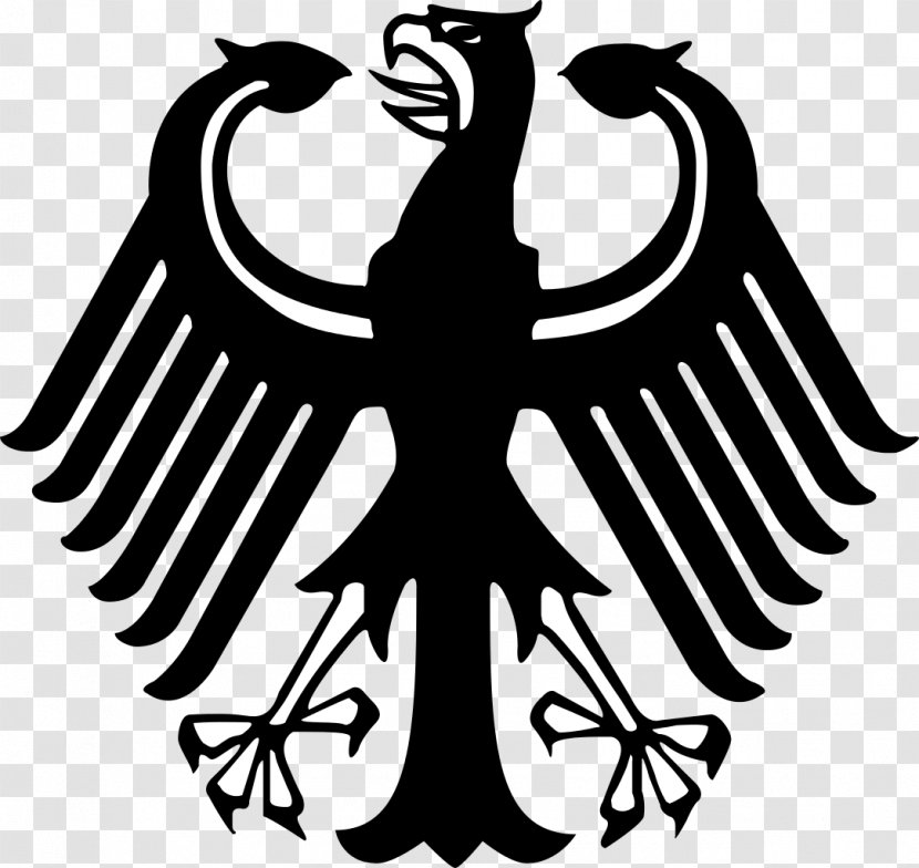Coat Of Arms Germany Eagle Weimar Republic - White Halo Transparent PNG