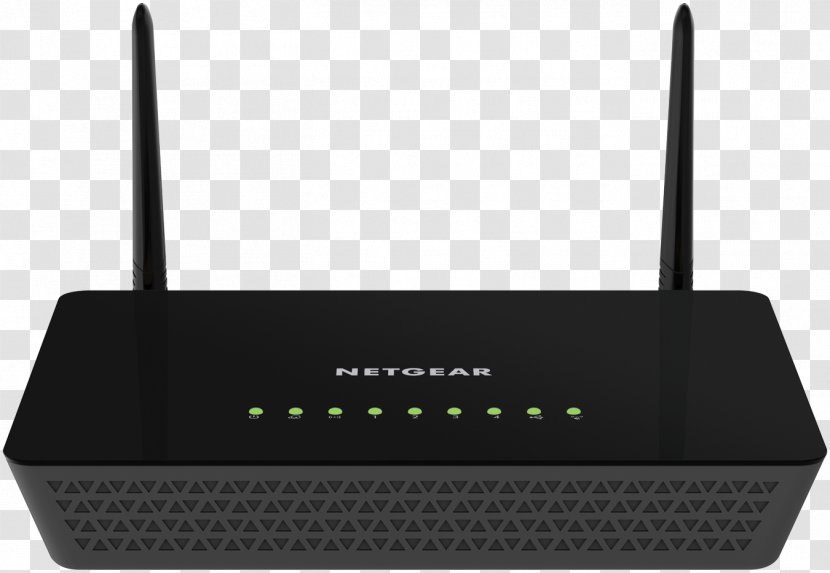 Wireless Router Netgear Wi-Fi IEEE 802.11ac - Wifi Transparent PNG