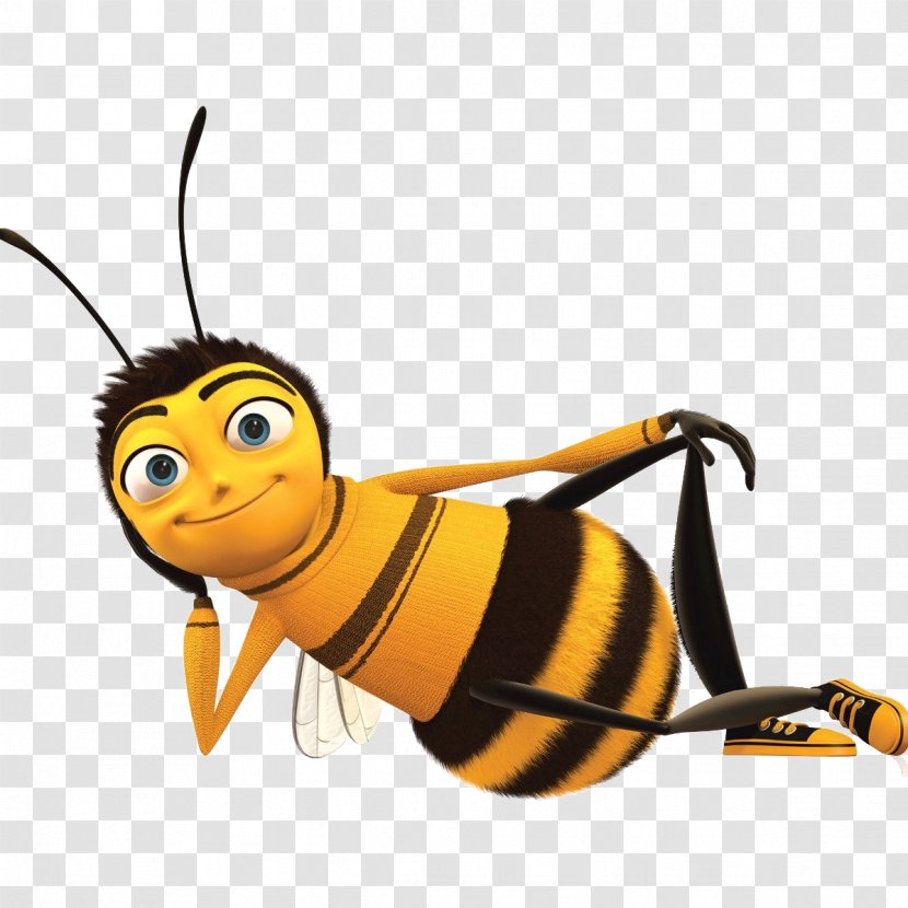 Saving The Bees Clip Art Transparency - Bee Movie Transparent PNG