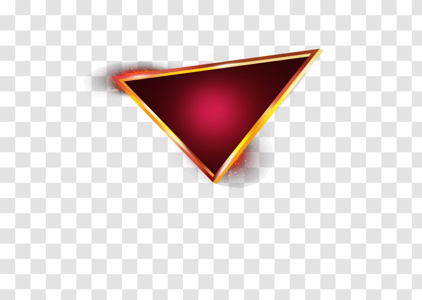 Triangle Geometry Red Trigonometry - Orange Transparent PNG