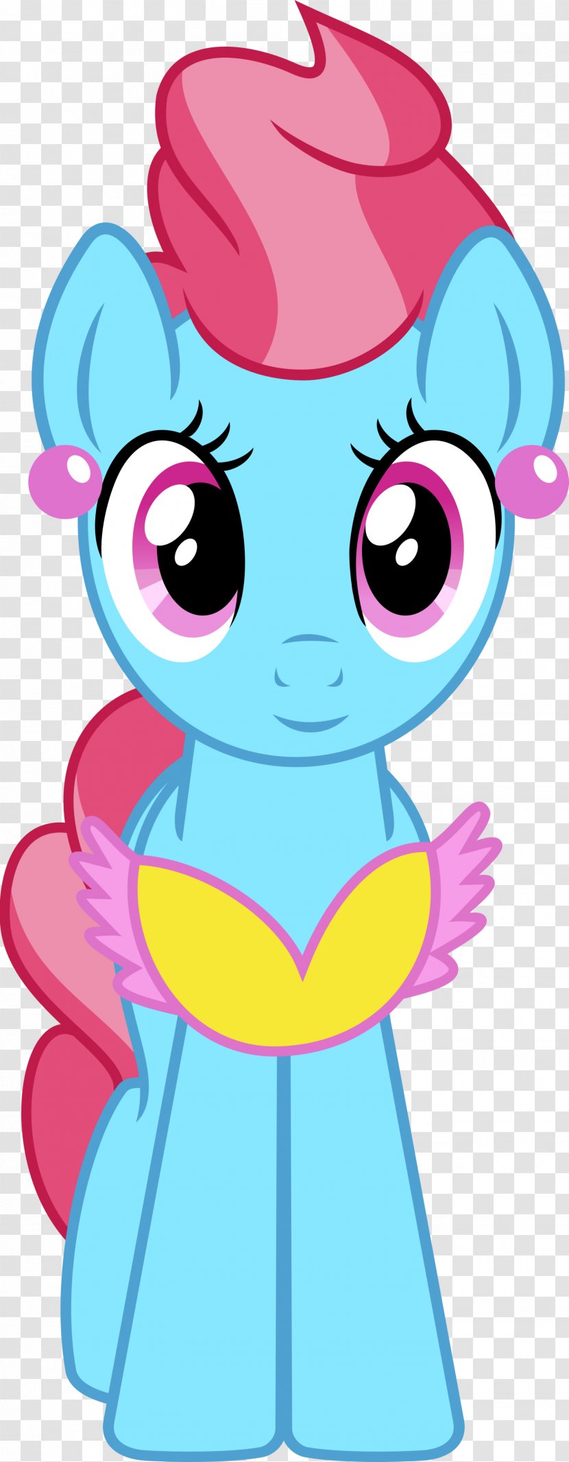 Mrs. Cup Cake Pinkie Pie Fluttershy Pony - Watercolor Transparent PNG