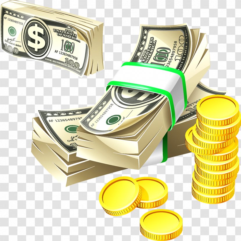 Money United States Dollar Royalty-free Illustration - Cash - Coin Transparent PNG