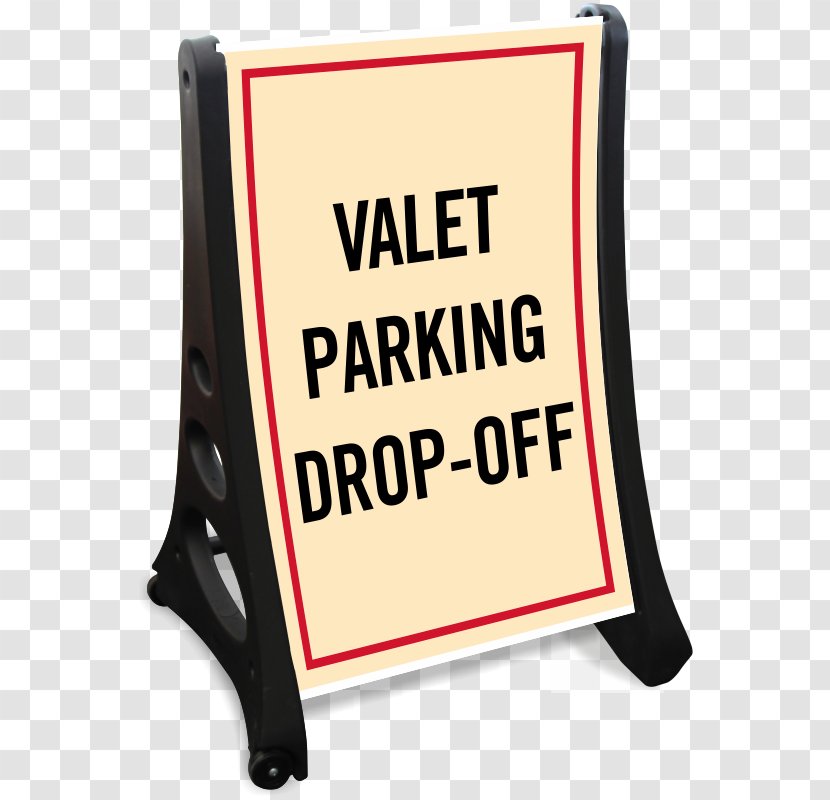 Valet Parking Car Park Sidewalk Curb - Disabled Permit - Stop Drop And Roll Transparent PNG