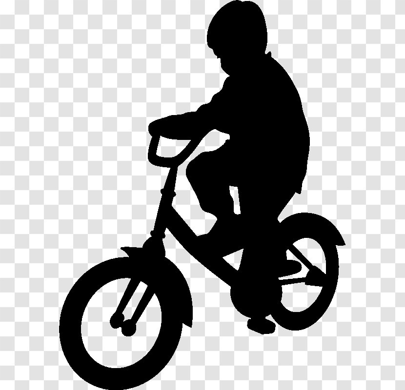 Bicycle Silhouette Decal Cycling Clip Art Transparent PNG