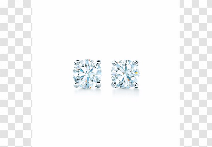 Diamond Earring Tiffany & Co. Solitaire Body Jewellery Transparent PNG