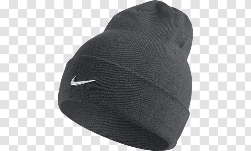 Nike Swoosh Beanie Grey - Silver Transparent PNG