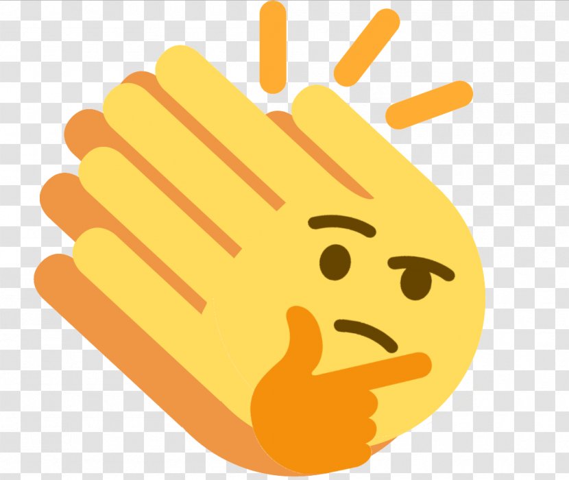 Emojipedia Clapping Discord Image - Frame - Emoji Transparent PNG