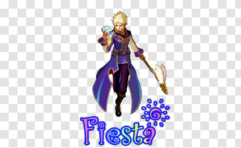 Toy Purple Figurine Fictional Character Costume Design - Massively Multiplayer Online Game - Fiesta 7 Transparent PNG