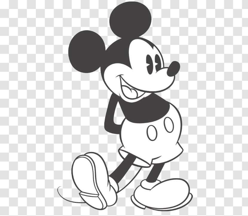 Mickey Mouse Minnie The Art Of Walt Disney Black And White Company - Heart - Tree Transparent PNG