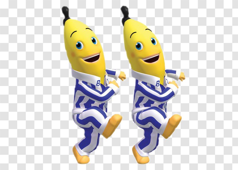 Pajamas Banana Day Television Show Animated Cartoon - Mascot - Twins Clipart Transparent PNG