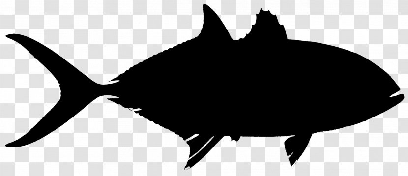 Marine Mammal Clip Art Fauna Silhouette Fish - Black M - Fin Transparent PNG