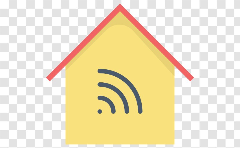 Logo Line Angle Brand - Yellow - Smart House Transparent PNG