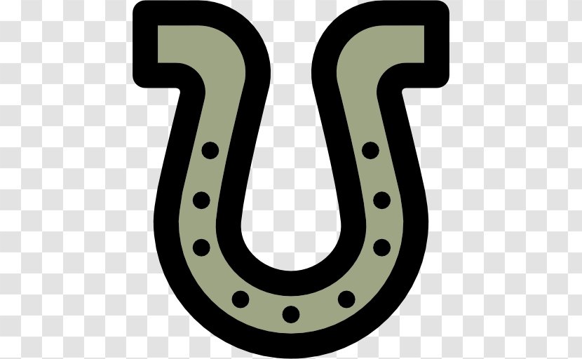 Horseshoe Symbol - Number - Horse Transparent PNG