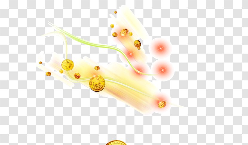 Yellow Illustration - Organism - Halo,Glare,Little Light Transparent PNG