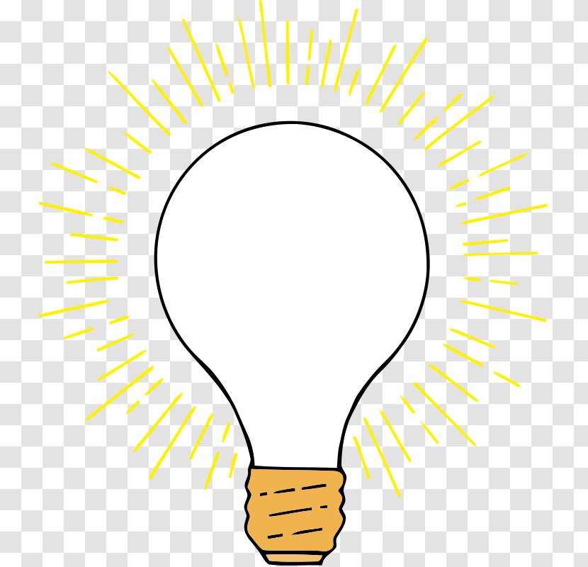 Incandescent Light Bulb Electricity Lamp Clip Art - Human Behavior - Pics Transparent PNG
