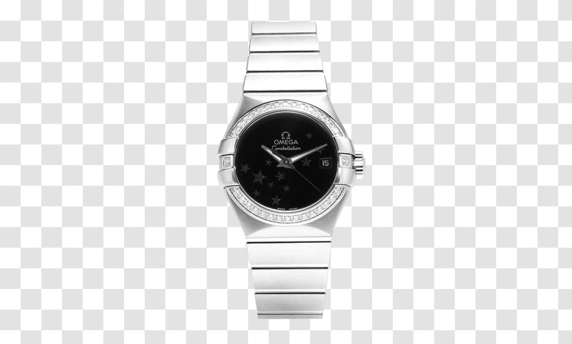 Watch Omega SA Seamaster Quartz Clock - Strap - Constellation Ladies Watches Transparent PNG
