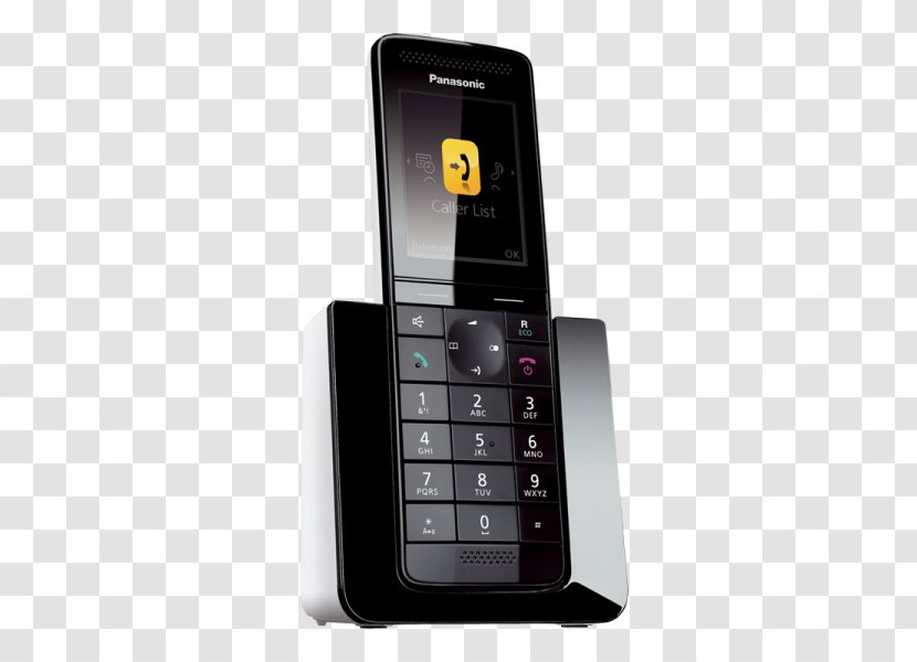 Cordless Telephone Panasonic KX-PRS120 Home & Business Phones Digital Enhanced Telecommunications - Kx 80 Transparent PNG