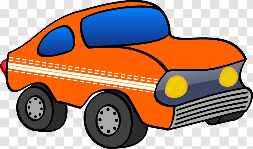 Cartoon Clip Art - Play Vehicle - Car Transparent PNG
