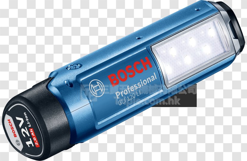 Flashlight Robert Bosch GmbH Cordless Lithium - Worklight - Light Transparent PNG