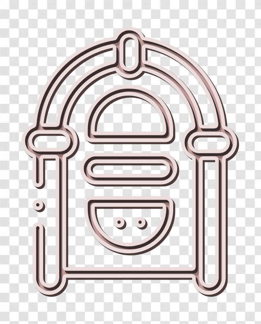 Rock And Roll Icon Jukebox Icon Transparent PNG